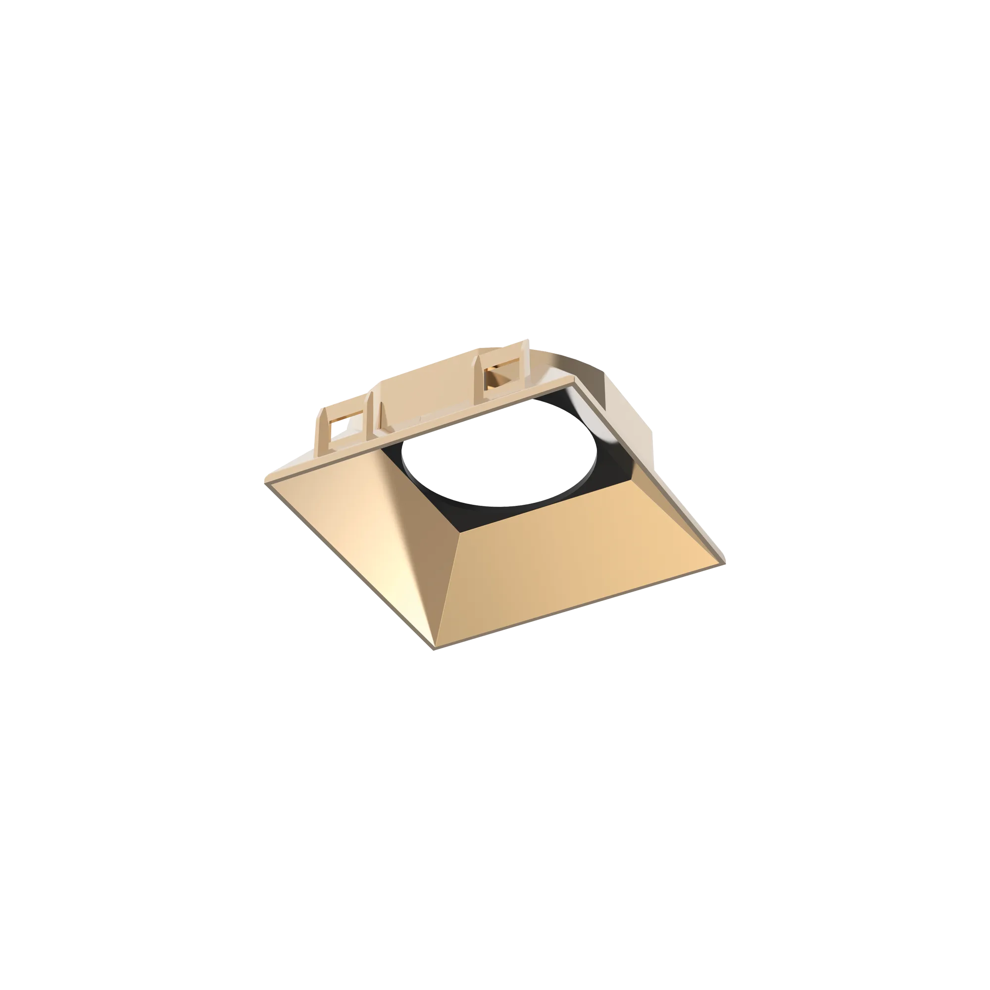 ZEUS RIFLETTORE QUADRATO 21W ORO