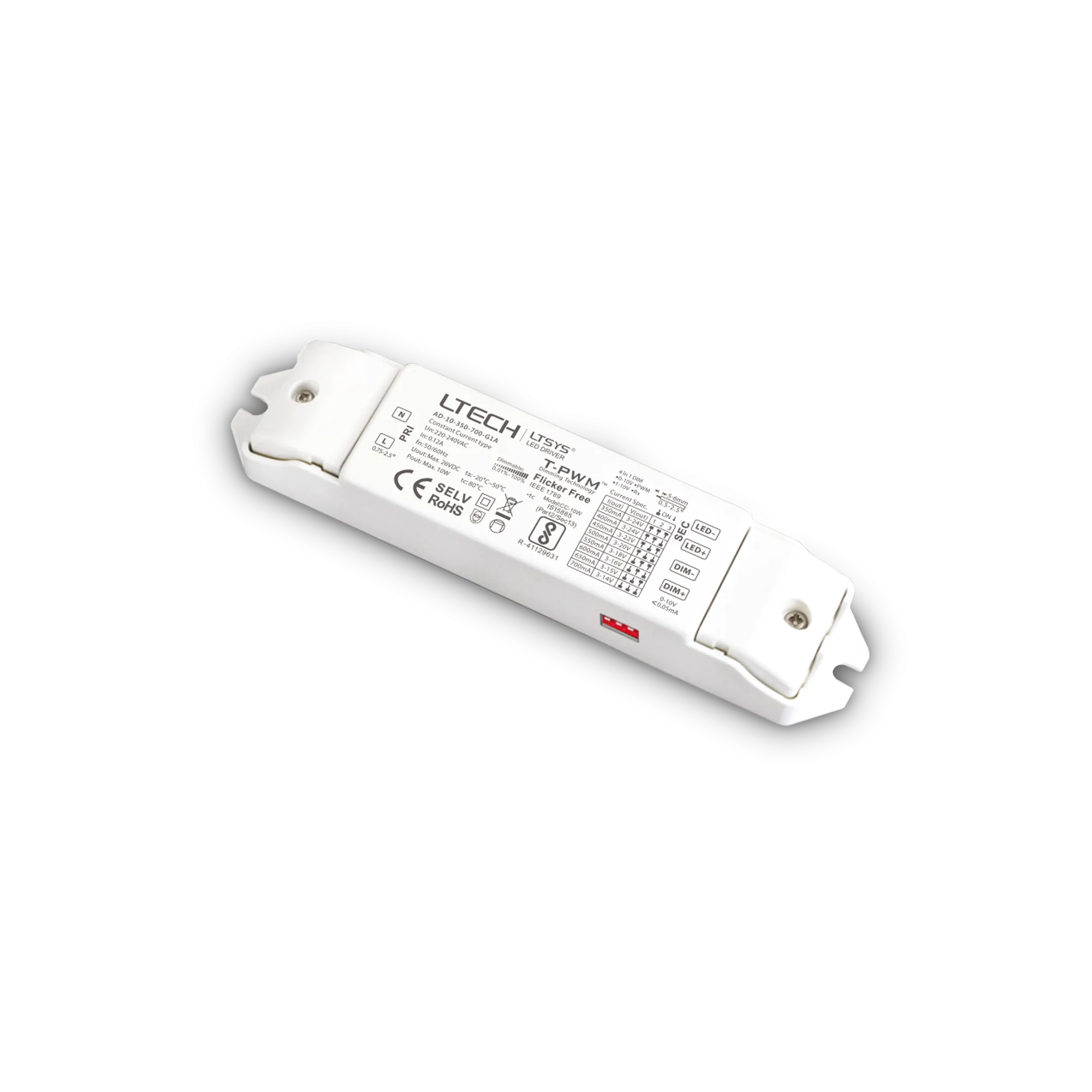 NOVA ALIMENTATORE DALI/PUSH 12W 300mA
