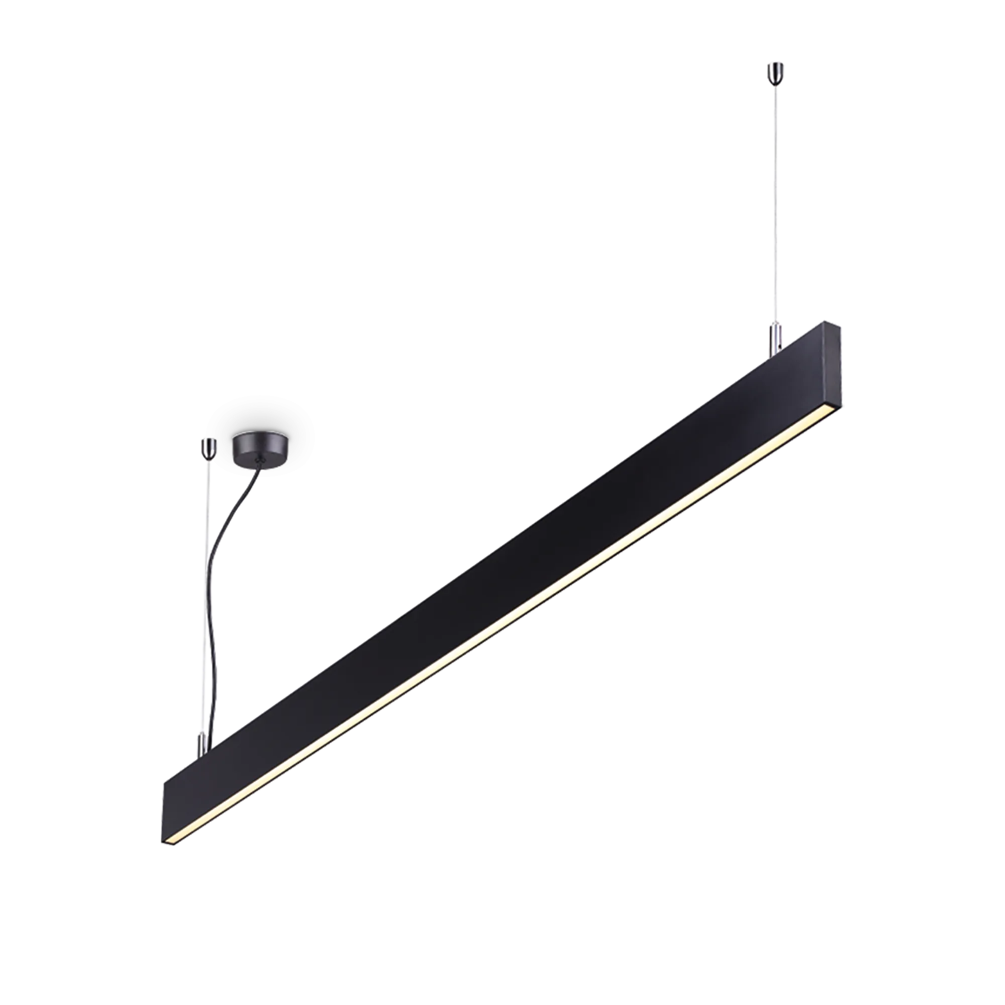 STEEL SP2 D20 BI-EMISSION WIDE 3000K NERO