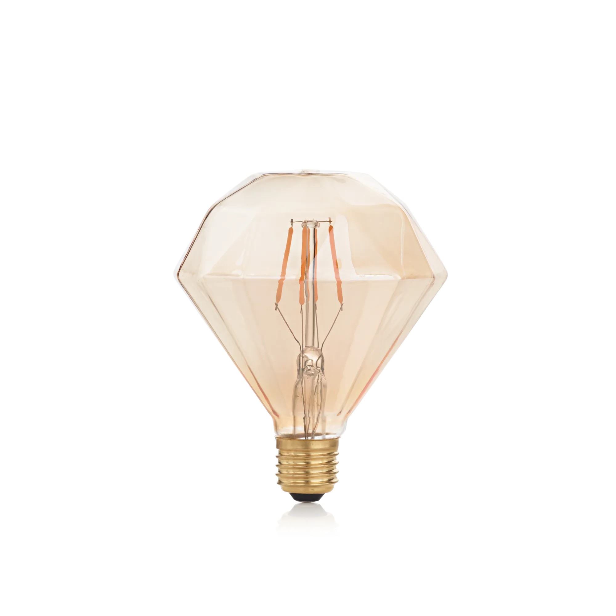 201269 WEB001 E27 DIAMOND 4 W 1800 K AMBRA