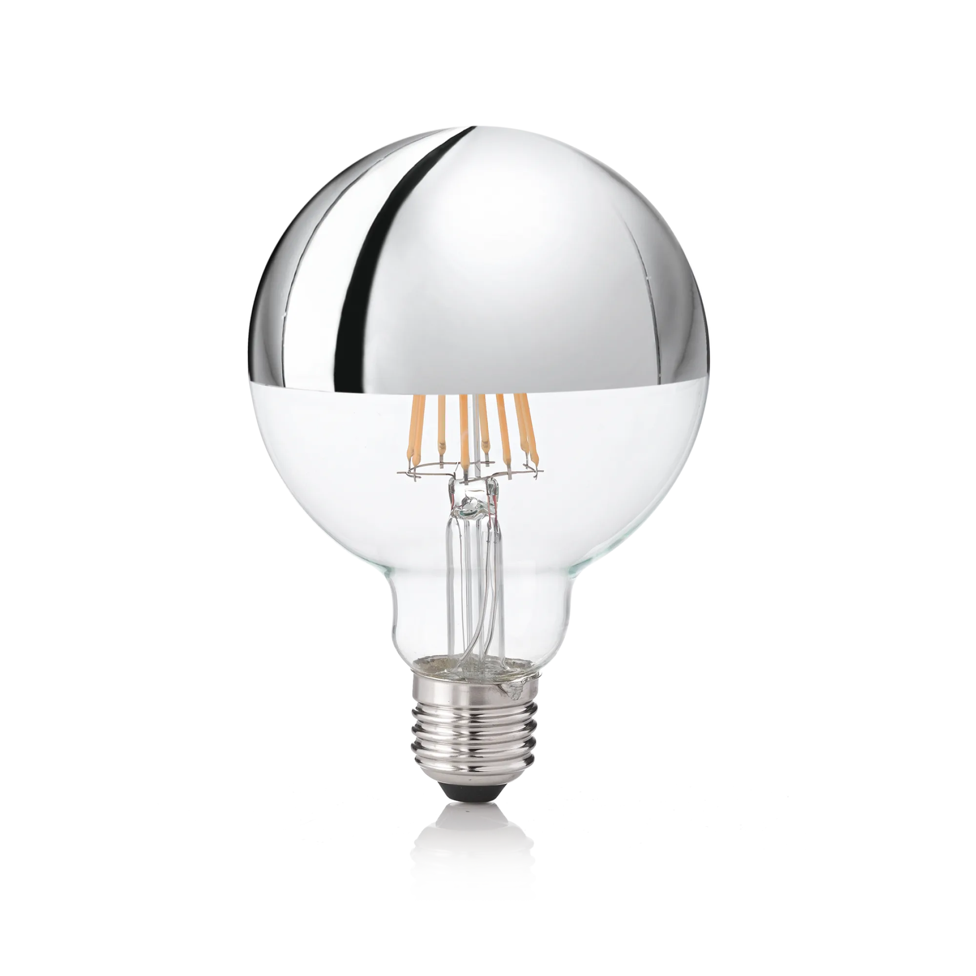 135526 WEB001 E27 GLOBO D095 08 W 3000 K CRI80 CROMO