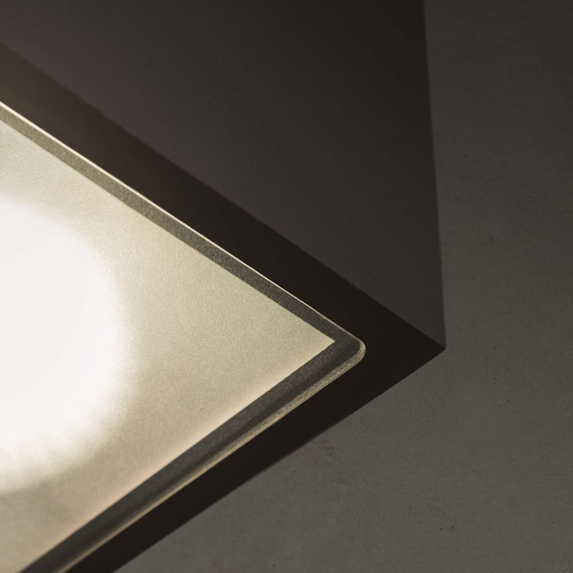 TECHO PL1 SQUARE D09 NERO